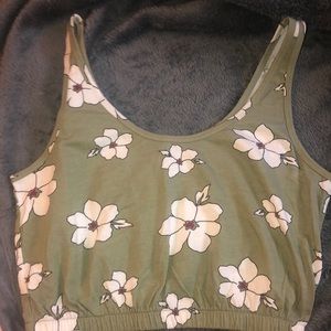 cropped tank top